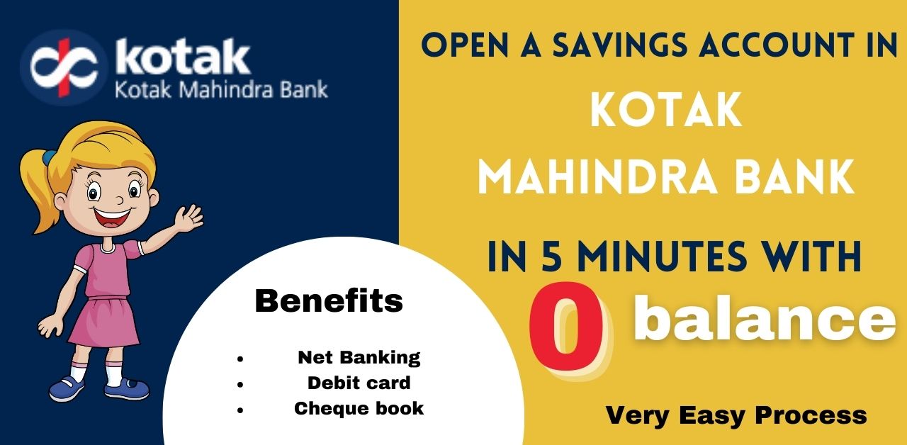 You are currently viewing Kotak Mahindra Bank Mein Ghar Se Bachat Khaata Kholen Free Mein 2023 | How to Open Kotak Mahindra 811 Saving  Account opening process or review | कोटक महिंद्रा बैंक में घर से बचत खाता खोलें फ्री में 2023